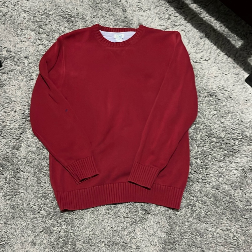Red tōgō sweater